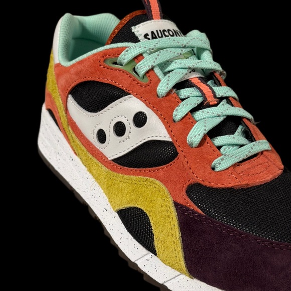 Saucony multicolor suede and mesh Lifestyle runner Men’s Size 11 🔥NEW🔥 - Picture 11 of 11